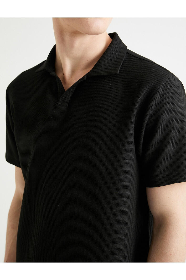 KOTON Tricou polo uni - Pled.ro