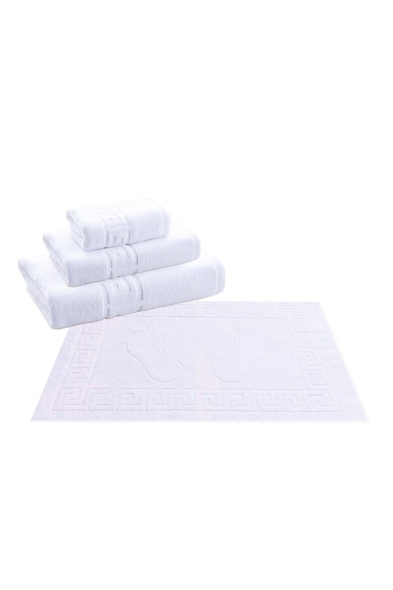 Kotonia Home Set 4 prosoape Horeca 100% bumbac Alb - Pled.ro