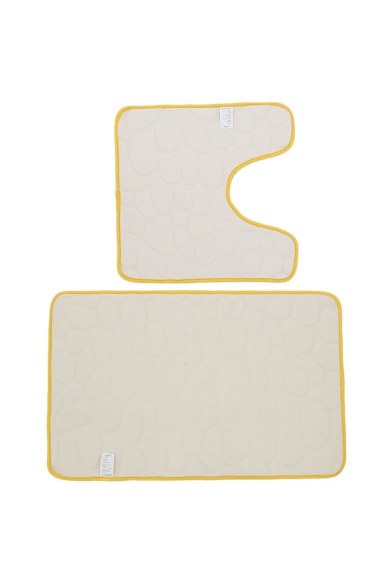 Kring Set 2 covorase baie memory foam 100% poliester 50x80 cm si 50x48 cm - Pled.ro