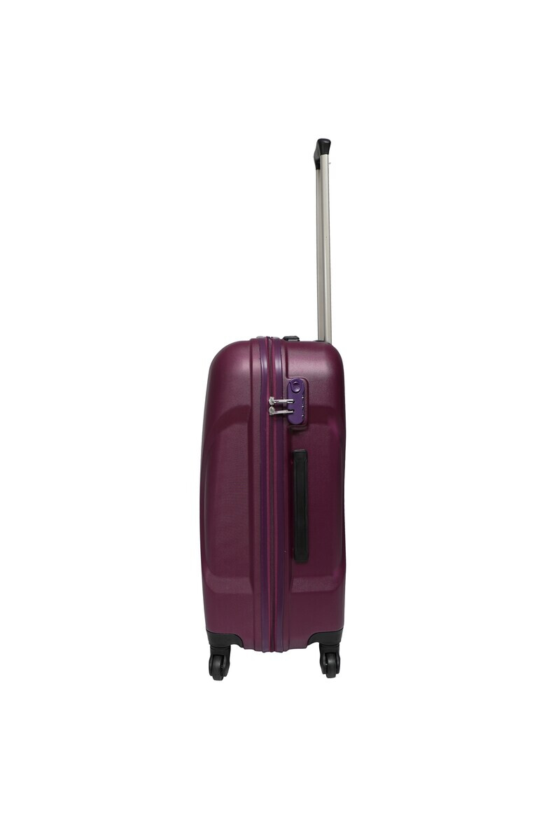 Kring Set 3 trolere BIGGER ABS marime S+M+L culoare light burgundy - Pled.ro