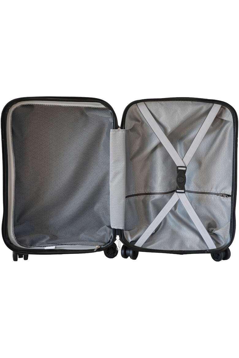 Kring Set 3 trolere CALANTHE ABS marime S+M+L culoare gri - Pled.ro