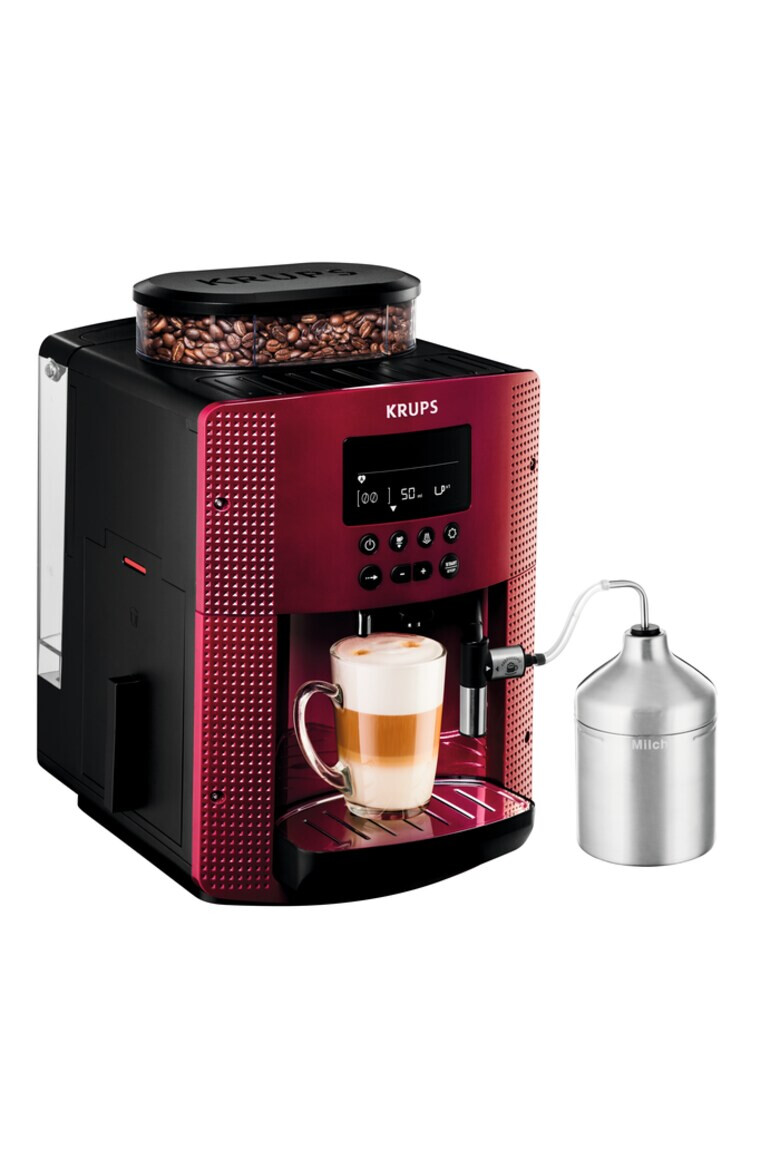 Krups Espressor automat 1.7l 1450W 15 bar rosu - Pled.ro