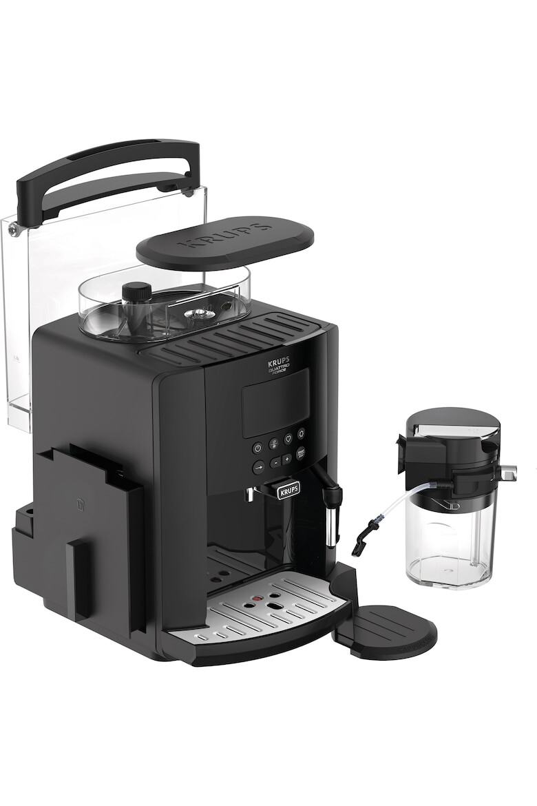 Krups Espressor automat Arabica Latte 1450 W 15 bari 1.7 L display accesoriu pentru lapte Negru - Pled.ro