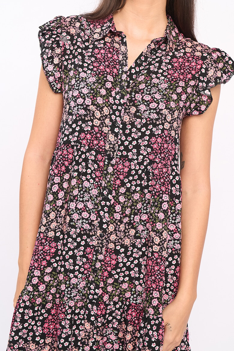 KVL by KENVELO Rochie evazata cu imprimeu floral - Pled.ro