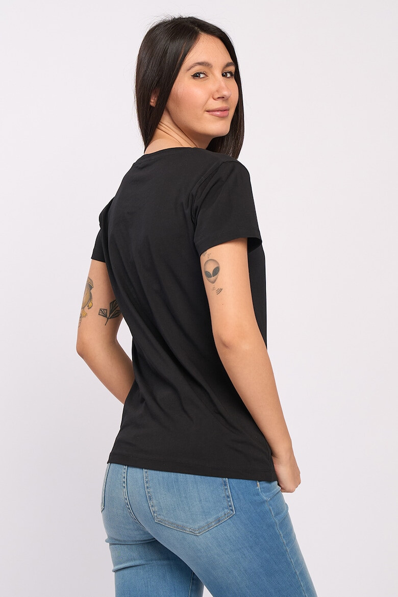 KVL by KENVELO Tricou cu imprimeu text - Pled.ro