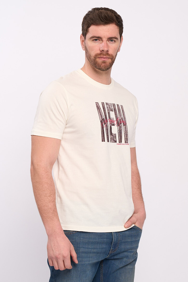 KVL by KENVELO Tricou cu imprimeu text - Pled.ro