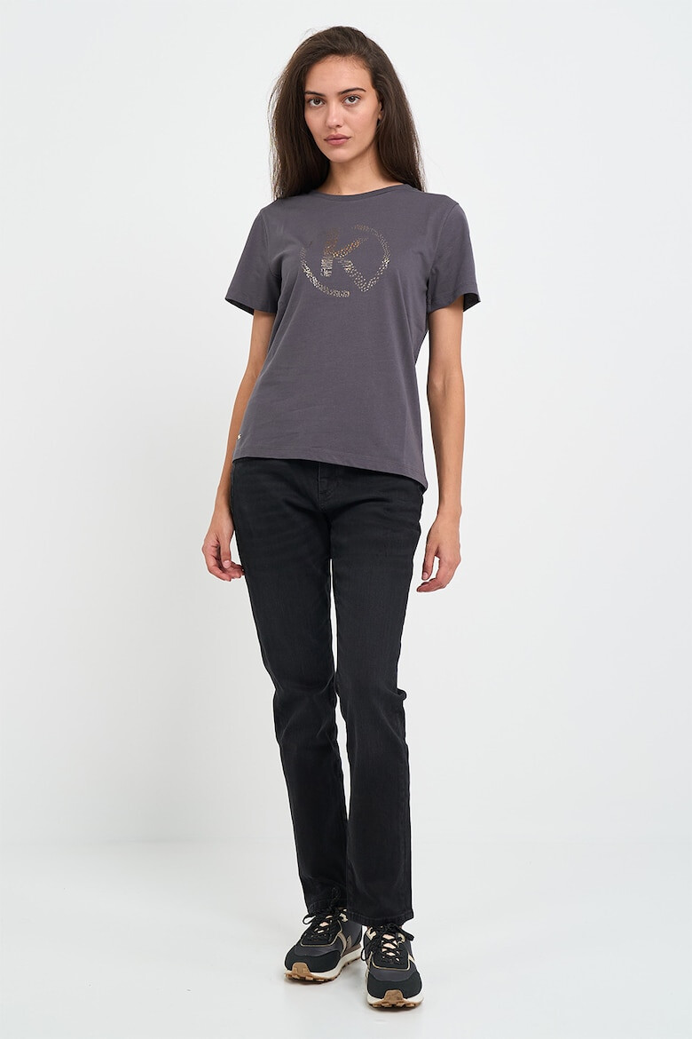 KVL by KENVELO Tricou de bumbac cu imprimeu logo - Pled.ro