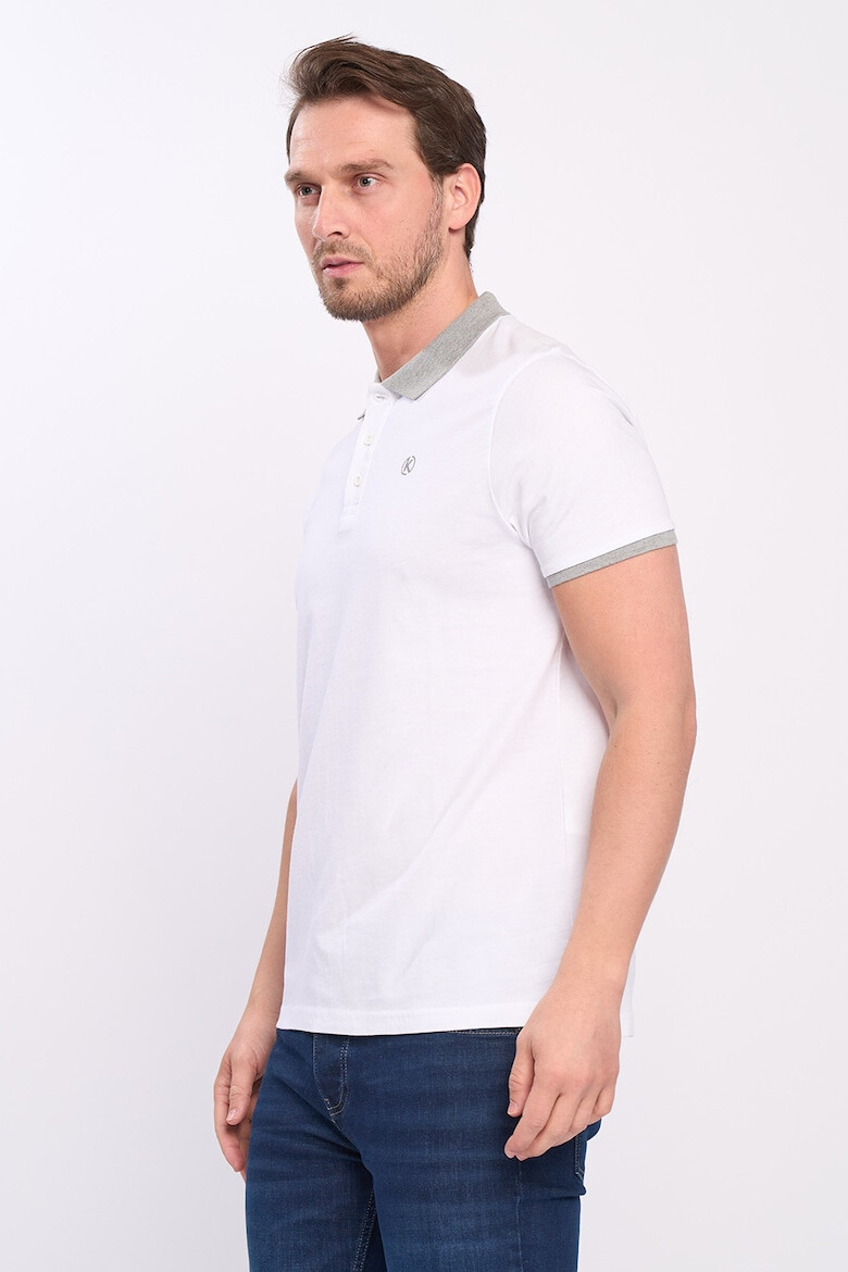 KVL by KENVELO Tricou polo de bumbac - Pled.ro