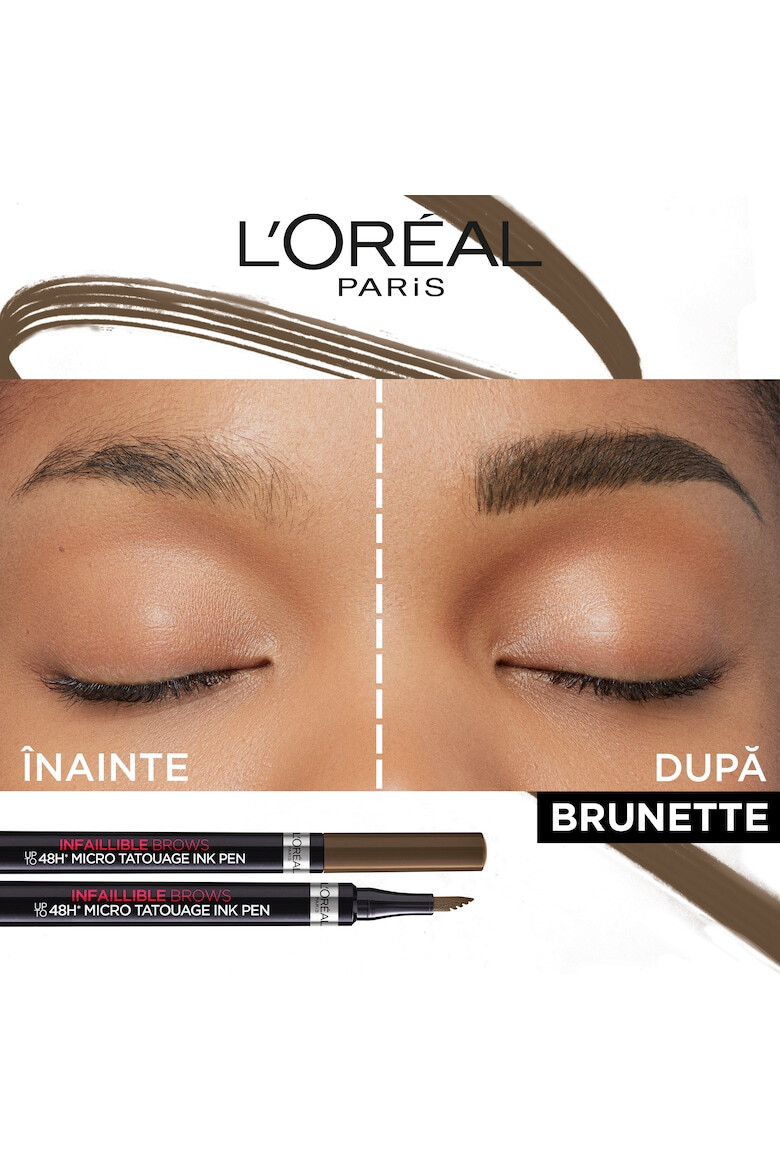 L'Oreal Paris Creion de Sprancene Unbelieva Brow Micro Tatouage 5 g - Pled.ro