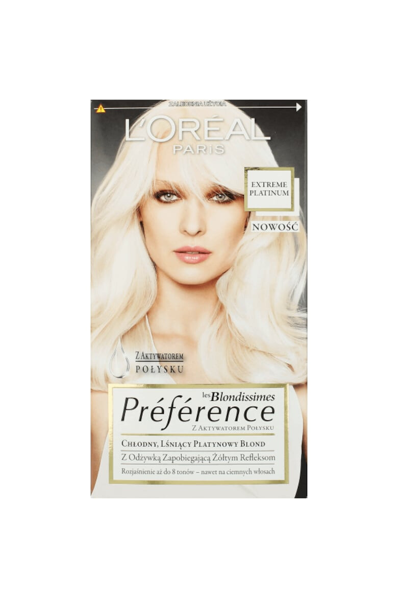 L'Oreal Paris Decolorant Preference Ultra Platinum pana la 9 tonuri 154 ml - Pled.ro