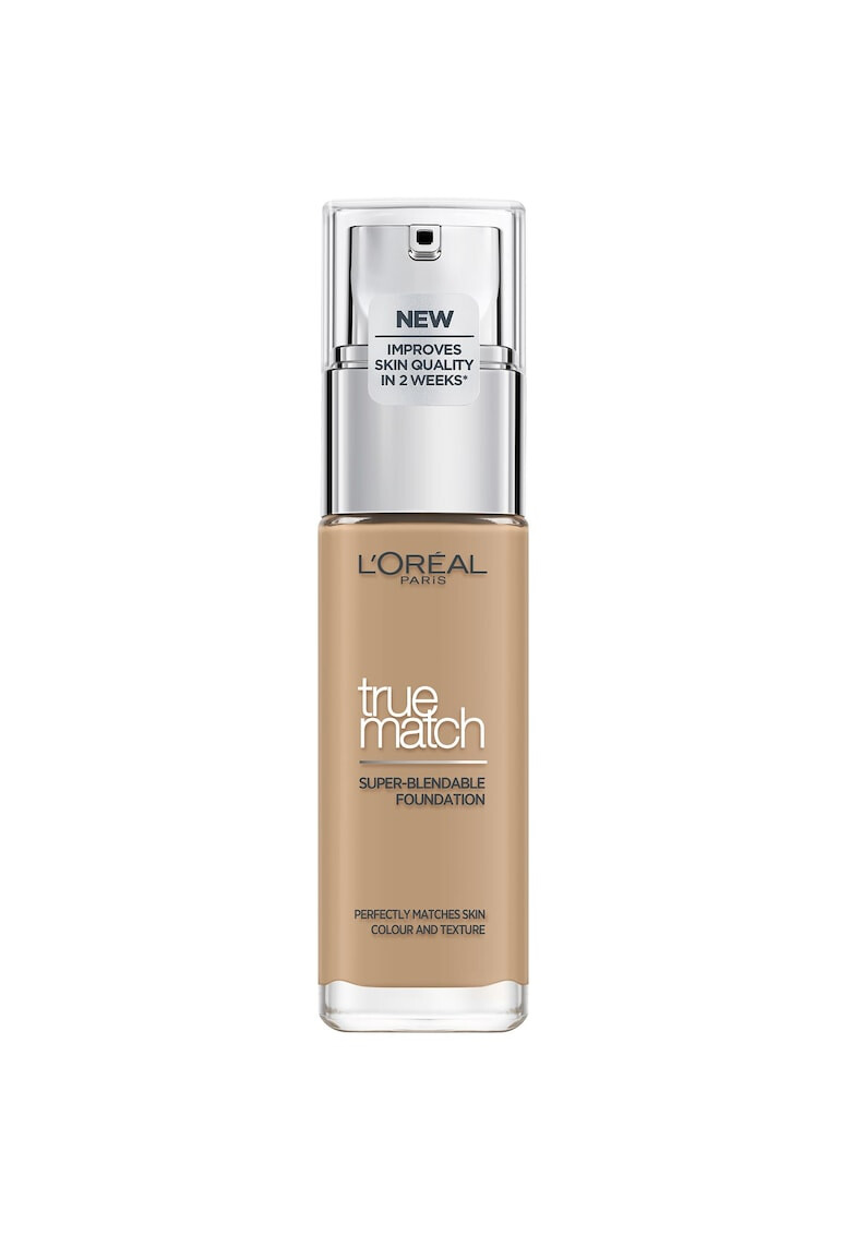 L'Oreal Paris Fond de ten infuzat cu acid hialuronic True Match 5N Sand 30 ml - Pled.ro