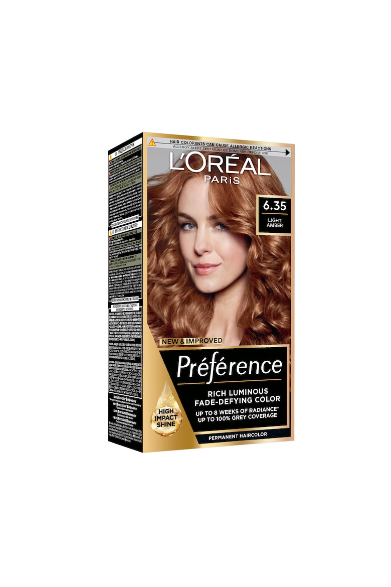 L'Oreal Paris Vopsea de par permanenta cu amoniac Preference - Pled.ro