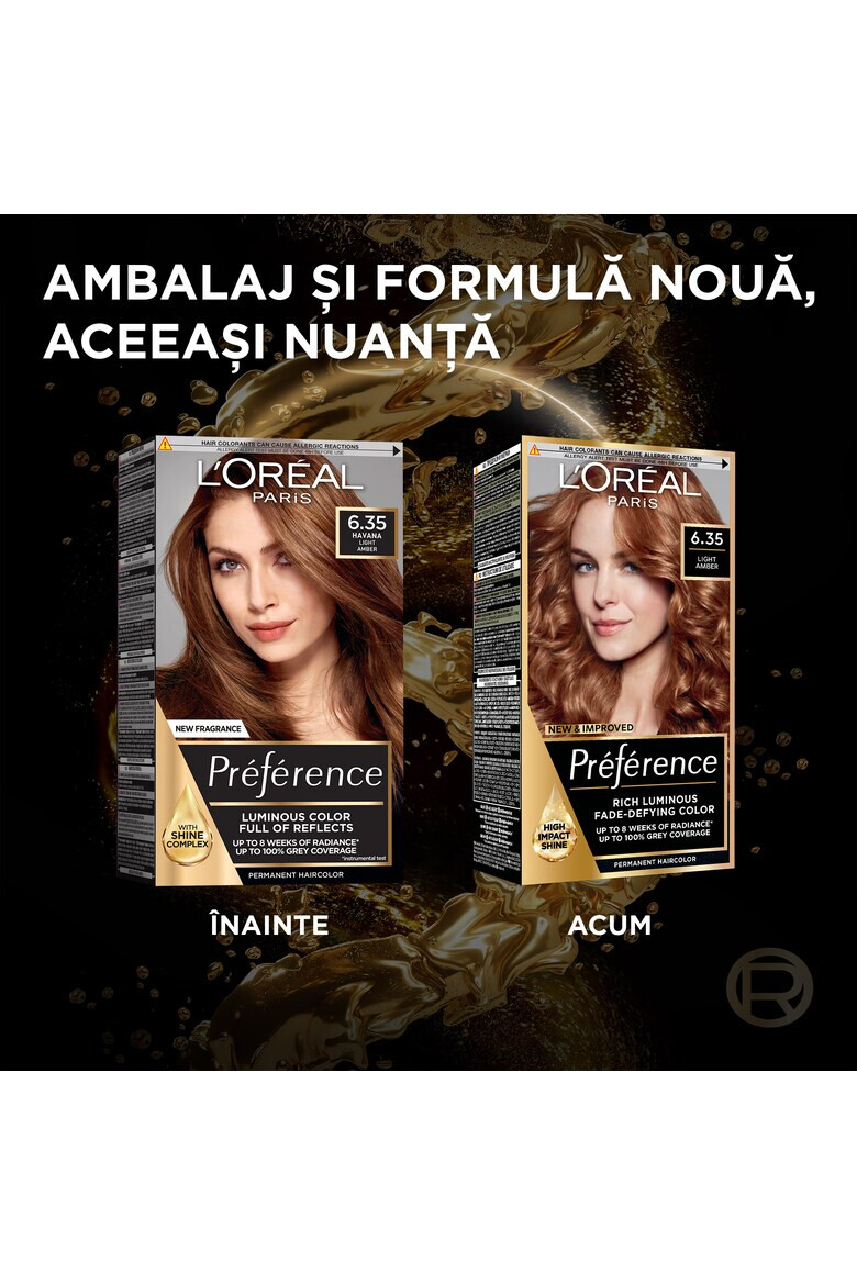 L'Oreal Paris Vopsea de par permanenta cu amoniac Preference - Pled.ro