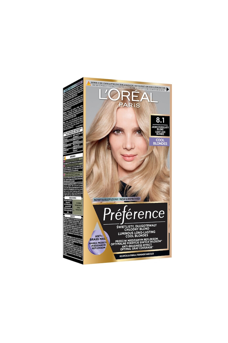 L'Oreal Paris Vopsea de par permanenta cu amoniac Preference - Pled.ro