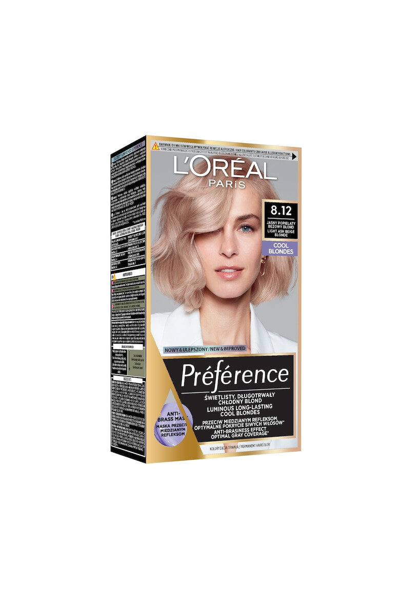 L'Oreal Paris Vopsea de par permanenta cu amoniac Preference - Pled.ro