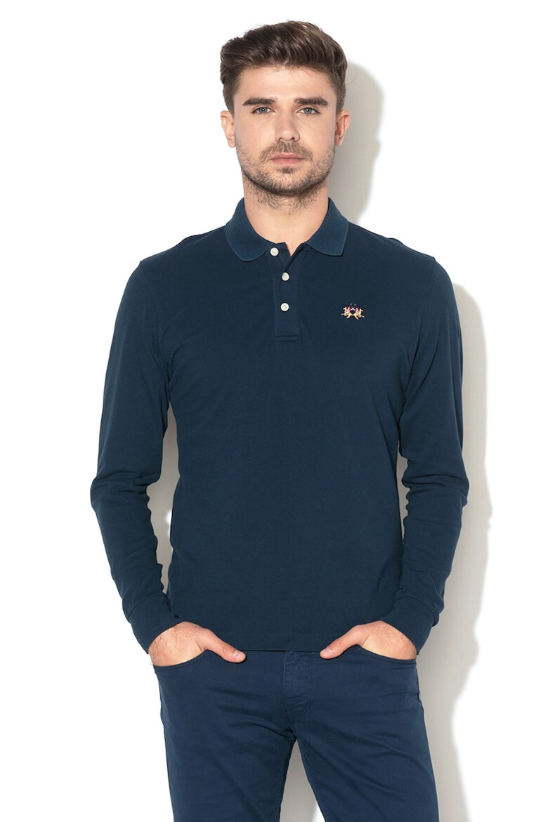 LA MARTINA Bluza polo slim fit - Pled.ro