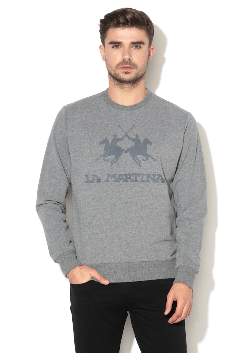 LA MARTINA Bluza sport regular fit cu imprimeu logo - Pled.ro