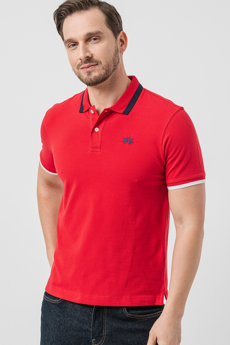 LA MARTINA Tricou polo cu logo - Pled.ro