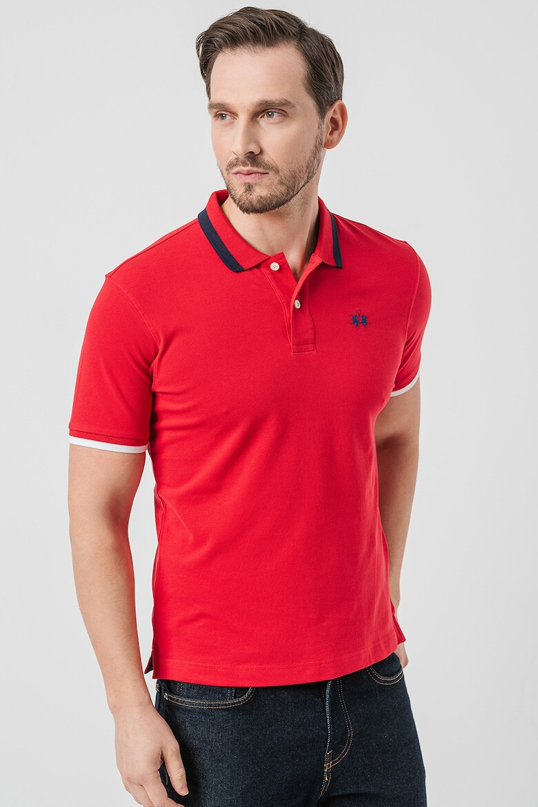 LA MARTINA Tricou polo cu logo - Pled.ro