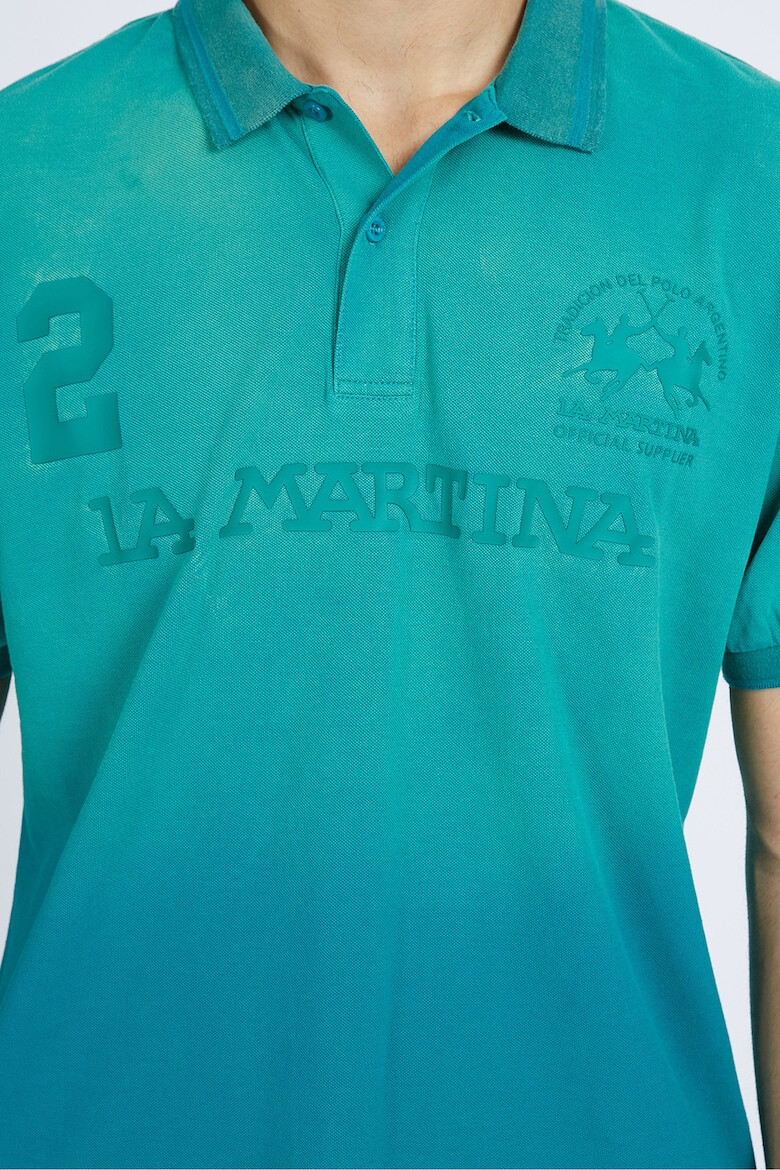 LA MARTINA Tricou polo cu model in degrade Vilko - Pled.ro