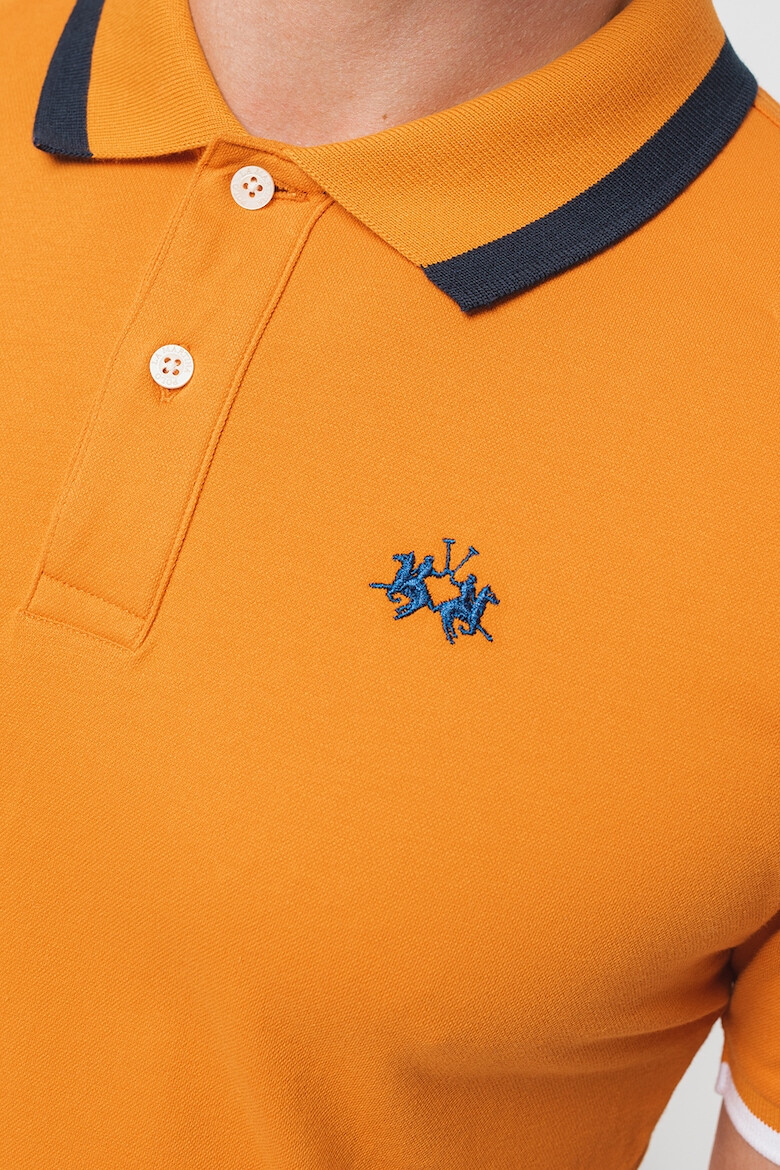 LA MARTINA Tricou polo slim fit - Pled.ro