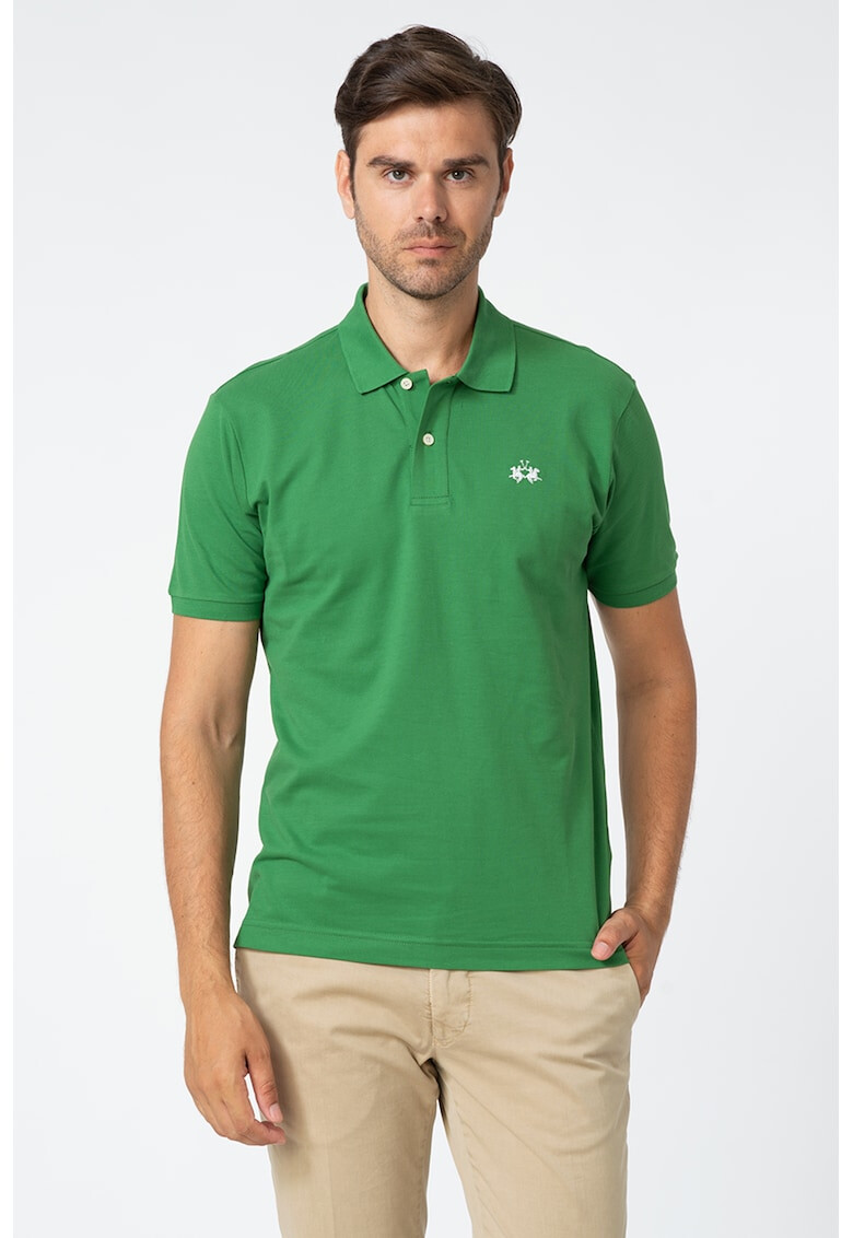 LA MARTINA Tricou polo slim fit - Pled.ro