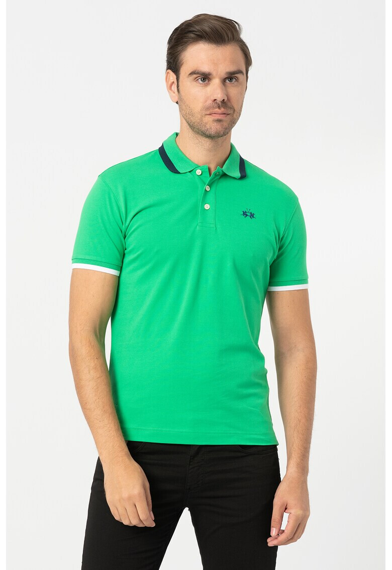 LA MARTINA Tricou polo slim fit - Pled.ro