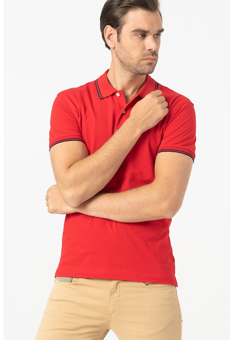 LA MARTINA Tricou polo slim fit - Pled.ro