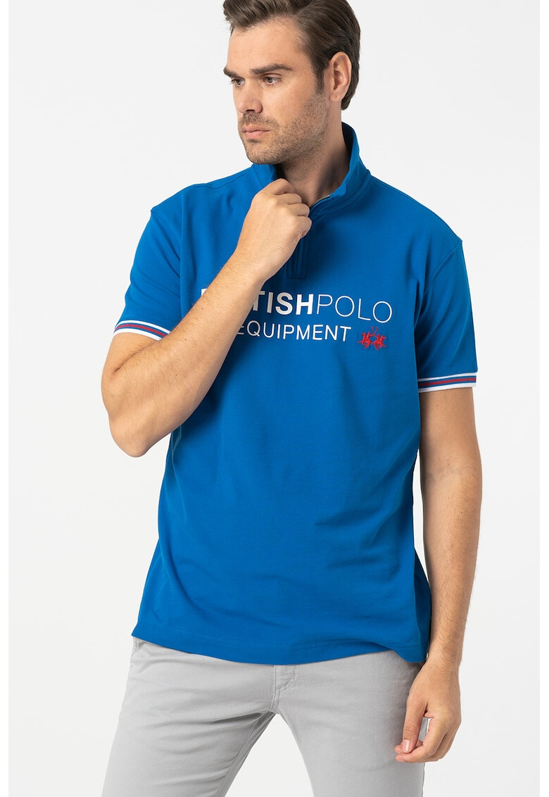 LA MARTINA Tricou polo slim fit - Pled.ro