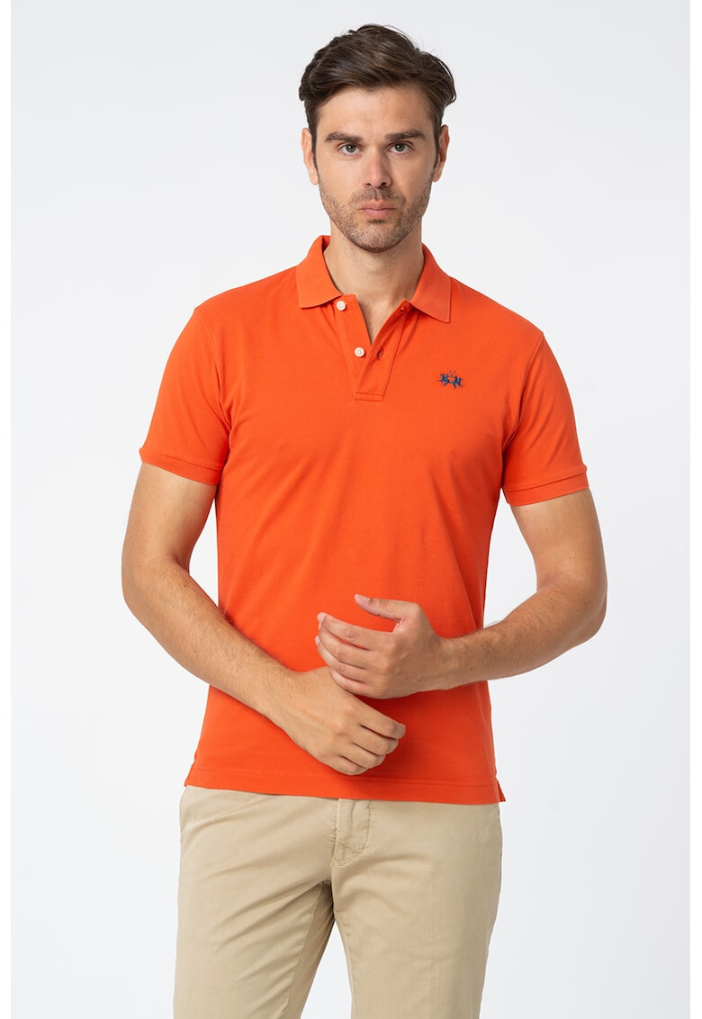 LA MARTINA Tricou polo slim fit - Pled.ro