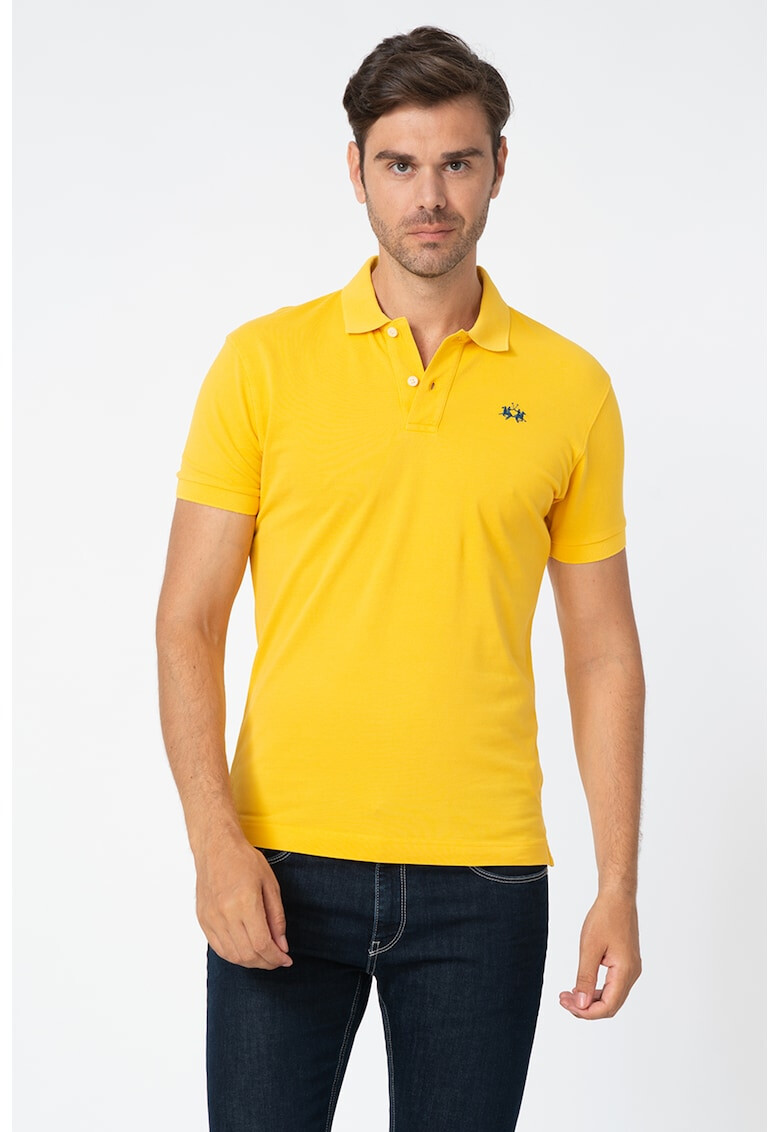 LA MARTINA Tricou polo slim fit - Pled.ro