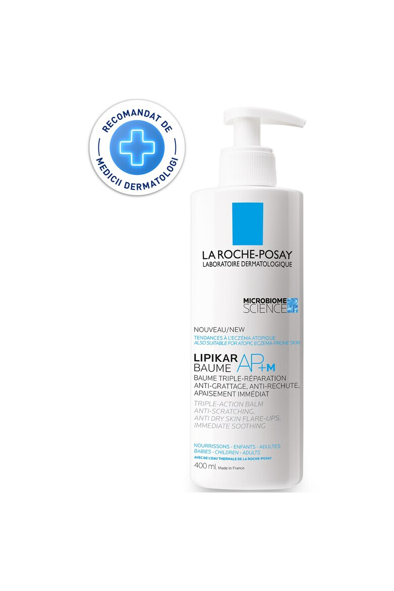 La Roche-Posay Balsam reparator cu tripla actiune La Roche Posay Lipikar Baume AP+M pentru piele cu tendinta atopica - Pled.ro