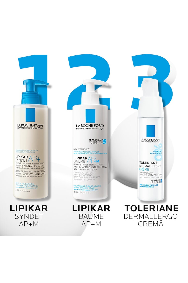 La Roche-Posay Balsam reparator cu tripla actiune La Roche Posay Lipikar Baume AP+M pentru piele cu tendinta atopica - Pled.ro