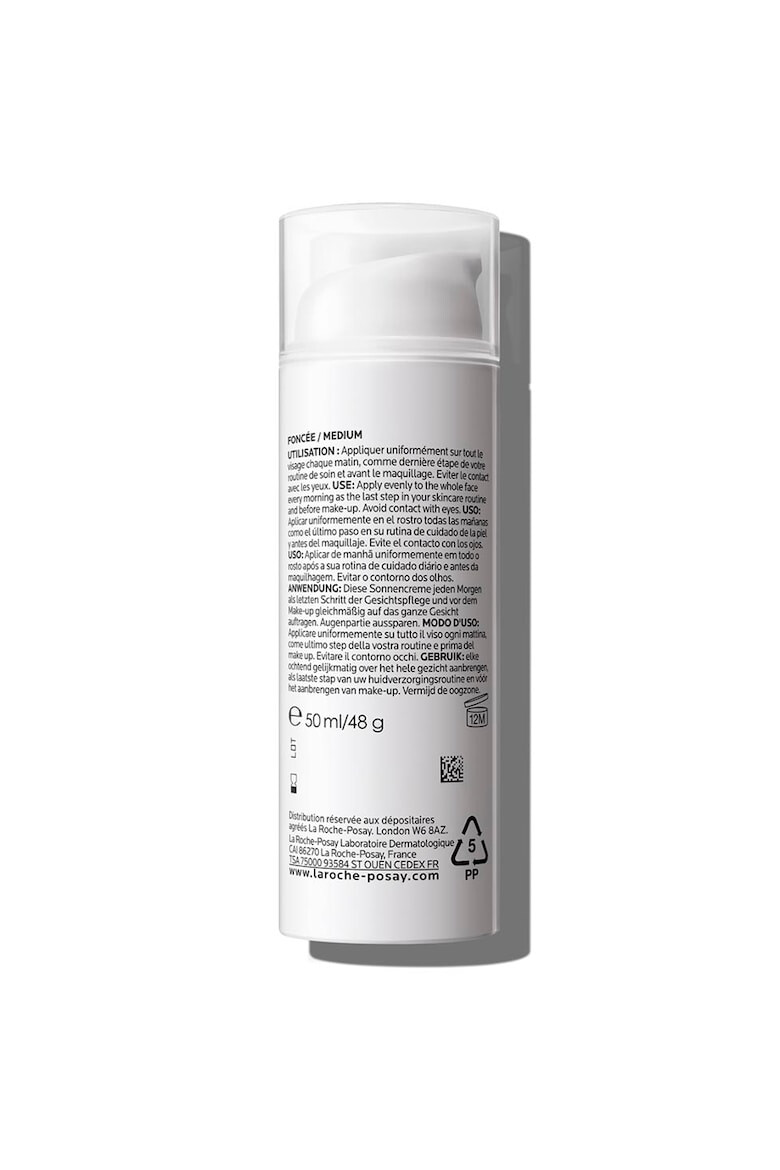 La Roche-Posay Crema de fata colorata cu protectie solara La Roche Posay-Anthelios Pigment Correct SPF 50 cu actiune anti pete pigmentare nuanta light 50 ml - Pled.ro