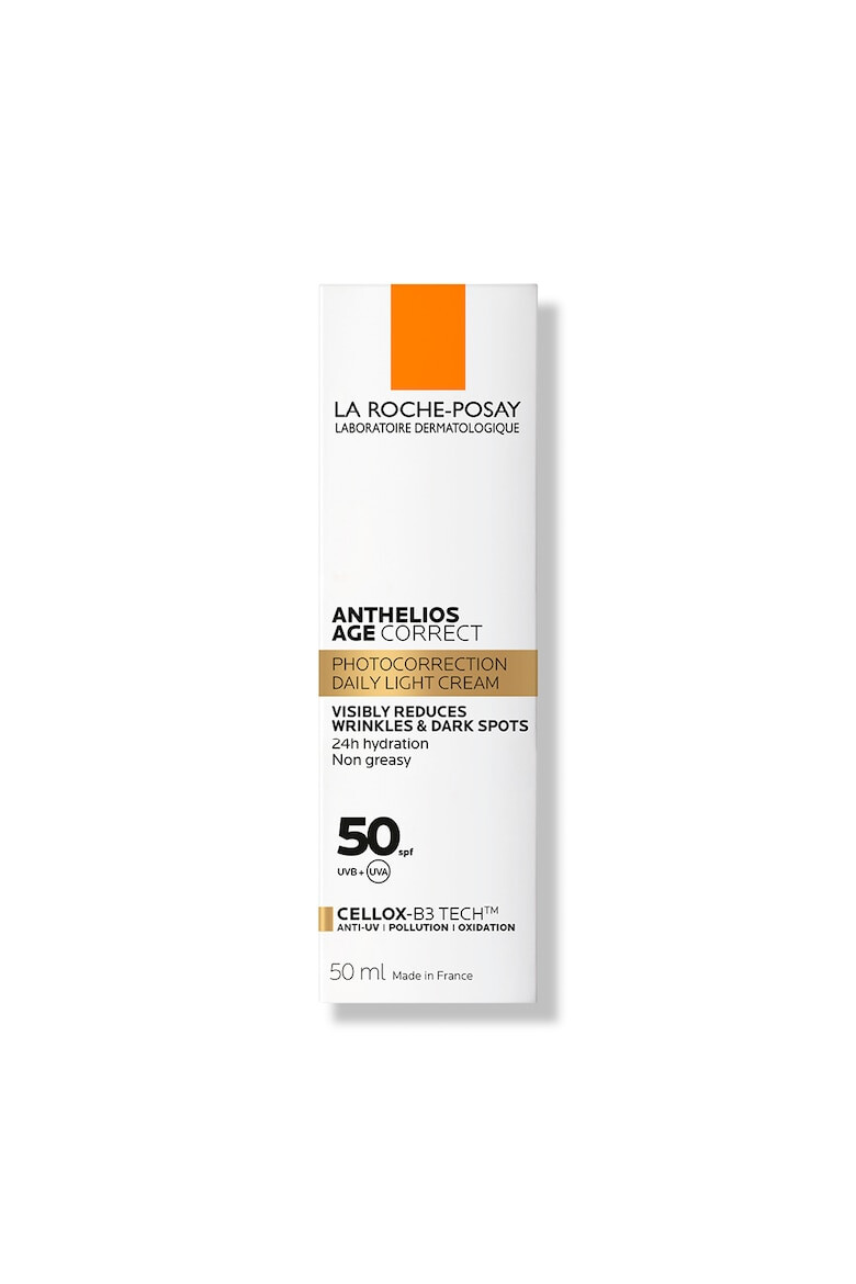 La Roche-Posay Crema de fata cu protectie solara La Roche Posay-Anthelios Age Correct SPF 50 cu actiune anti-imbatranire 50 ml - Pled.ro