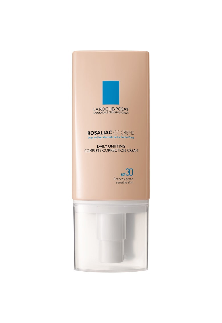 La Roche-Posay Crema zilnica de ingrijire si uniformizare a tenului Rosaliac CC pentru pielea cu roseata 50 ml - Pled.ro