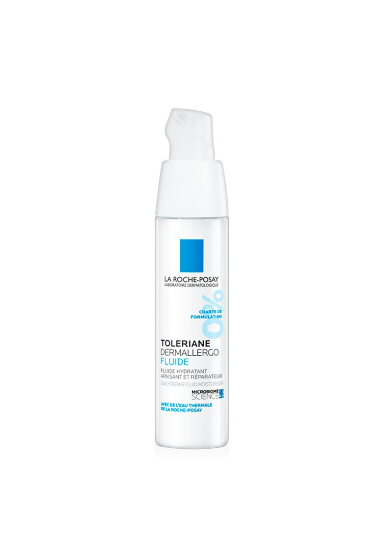 La Roche-Posay Fluid hidratant calmant si reparator Toleriane Dermallergo pentru piele cu tendinta alergica sau sensibila normala sau mixta 40 ml - Pled.ro