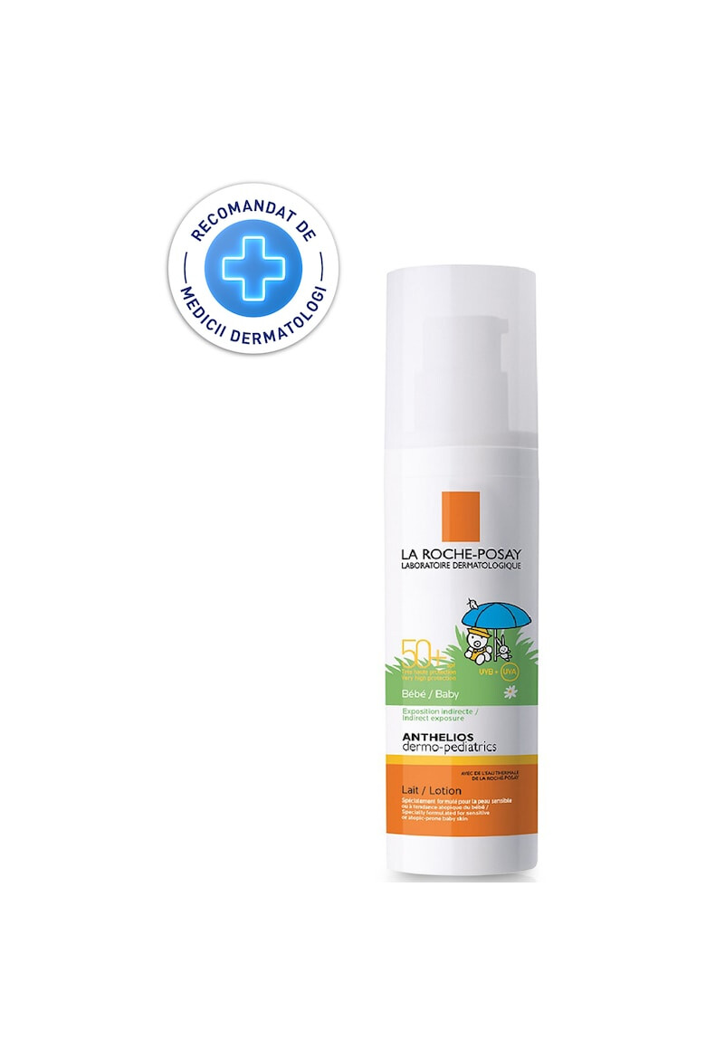 La Roche-Posay Lapte cu protectie solara pentru fata si corp Anthelios Dermo-Pediatrics SPF 50+ pentru bebelusi 50 ml - Pled.ro