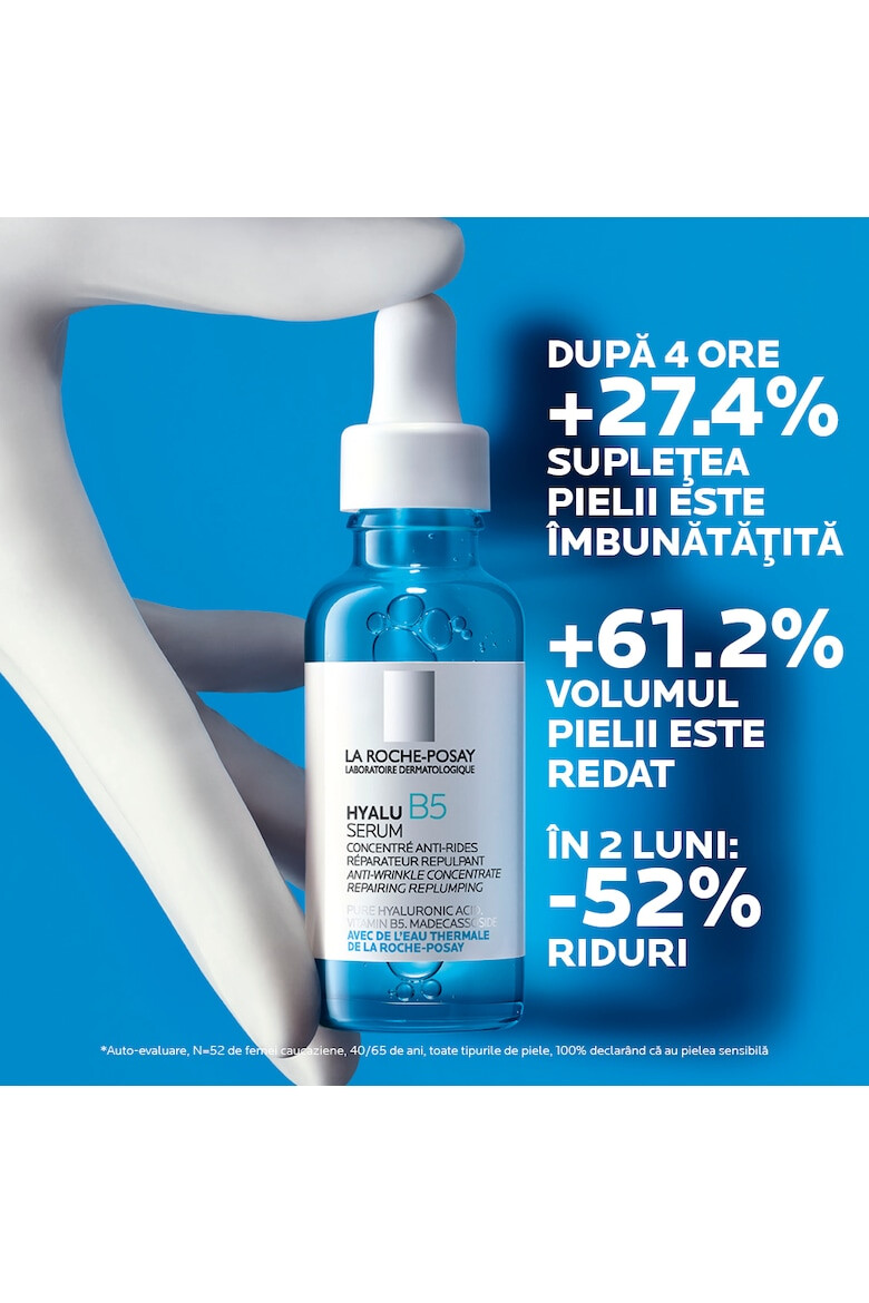 La Roche-Posay Ser concentrat reparator antirid Hyalu B5 Serum pentru ten sensibil deshidratat cu riduri si linii fine 30 ml - Pled.ro