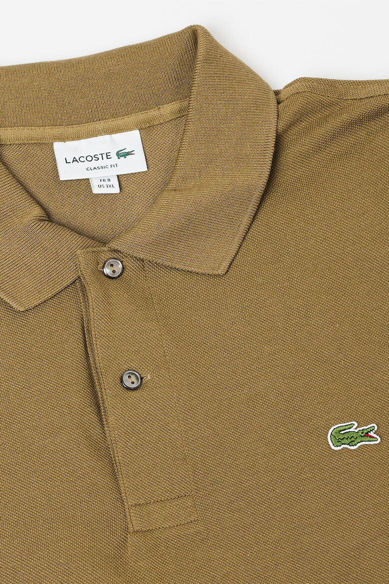 Lacoste Bluza polo cu logo discret - Pled.ro