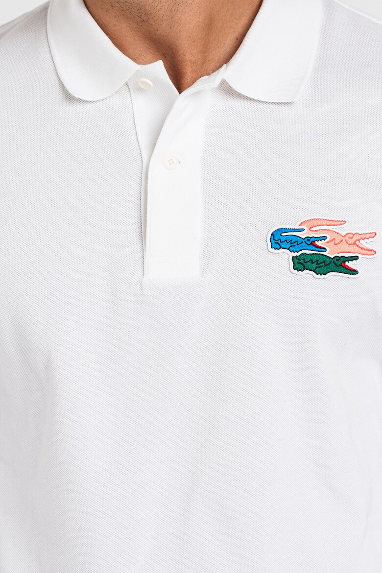 Lacoste Bluza polo de bumbac pique - Pled.ro