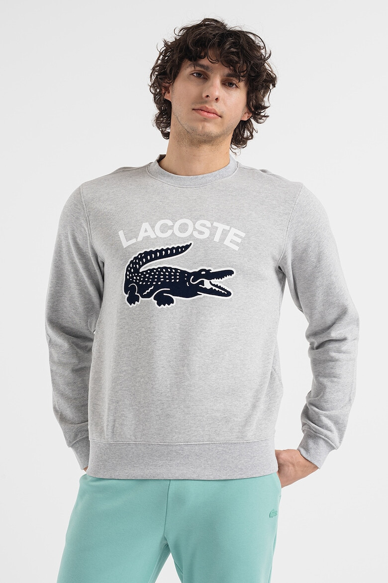 Lacoste Bluza sport din bumbac cu imprimeu logo - Pled.ro