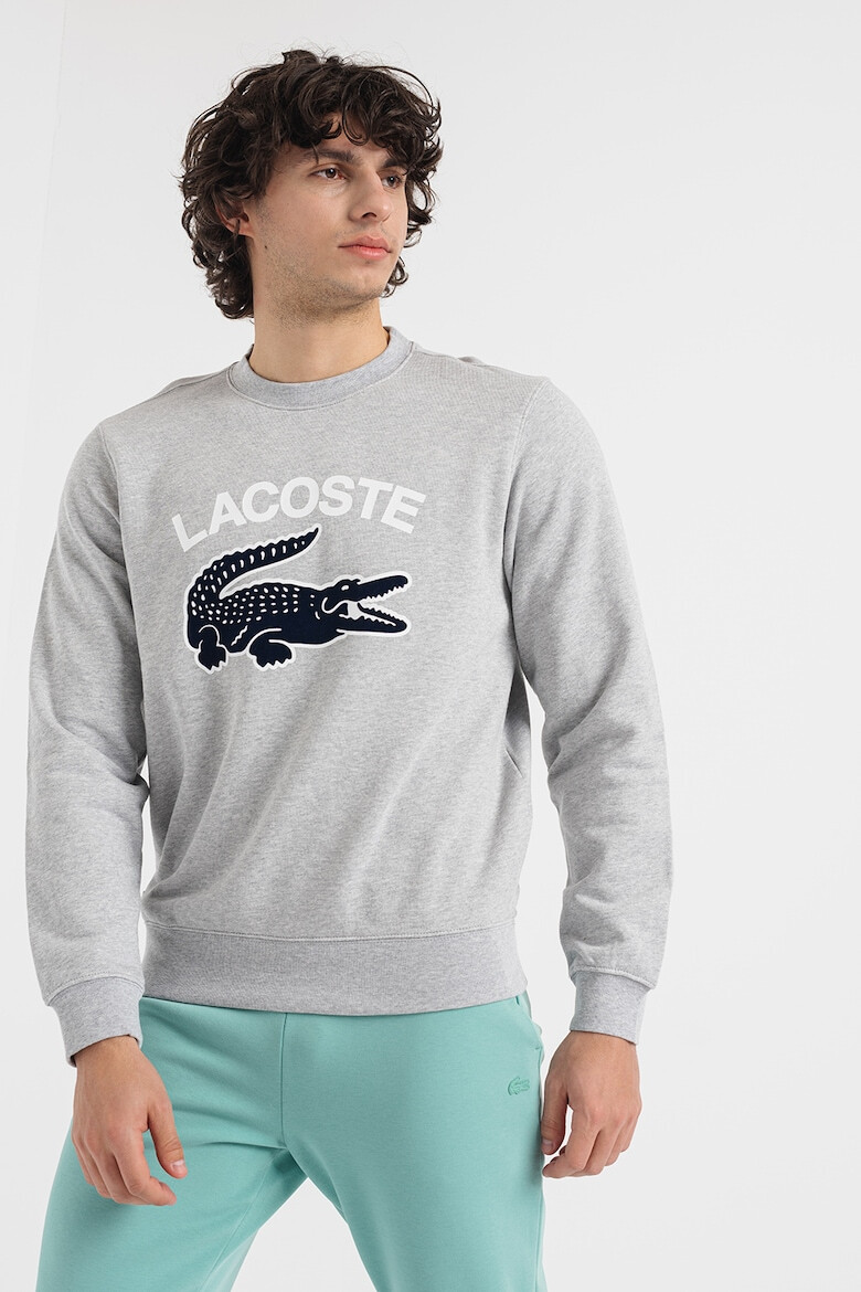 Lacoste Bluza sport din bumbac cu imprimeu logo - Pled.ro