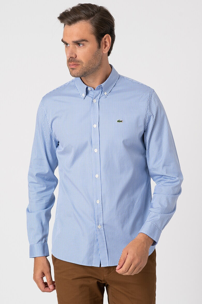 Lacoste Camasa regular fit cu model in carouri - Pled.ro