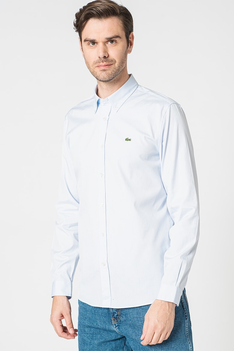 Lacoste Camasa regular fit de bumbac cu guler fixat cu nasturi - Pled.ro