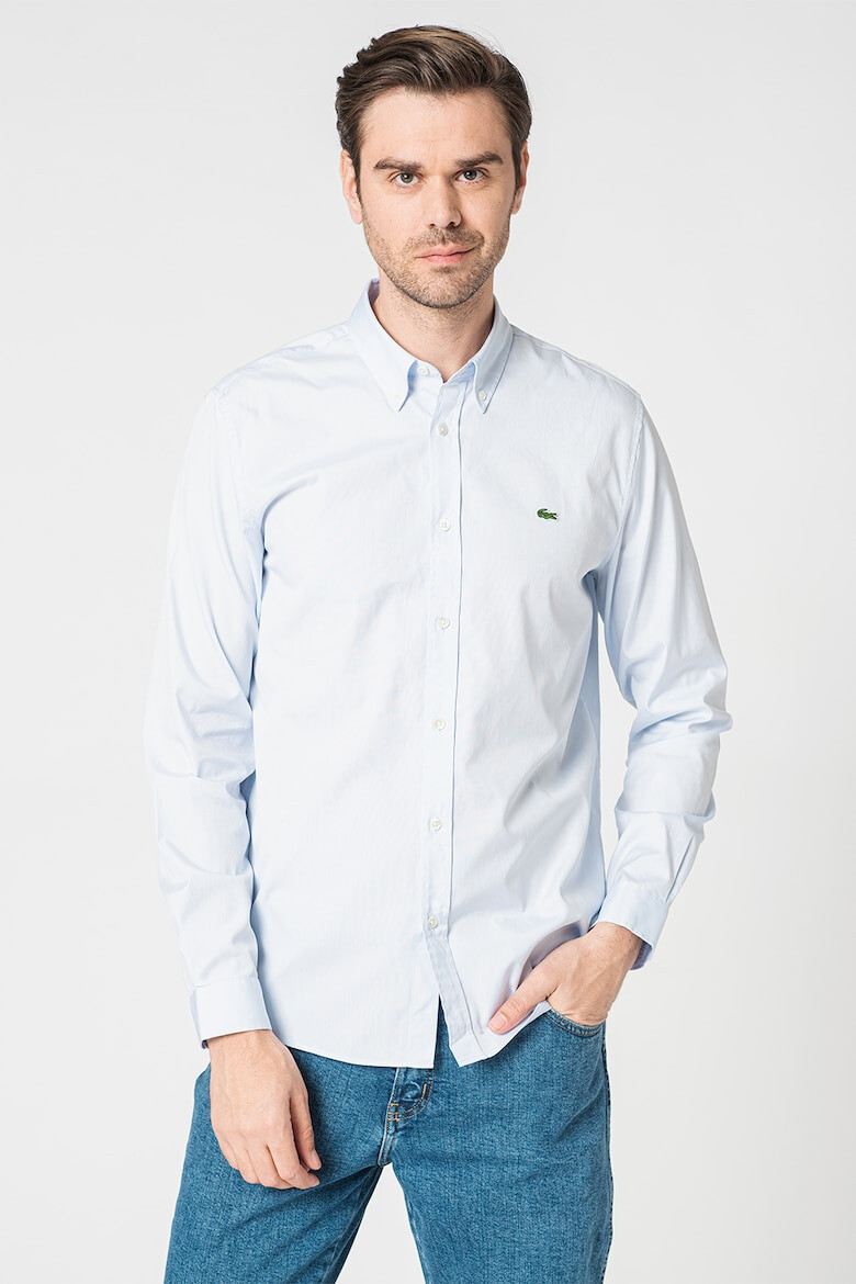 Lacoste Camasa regular fit de bumbac cu guler fixat cu nasturi - Pled.ro