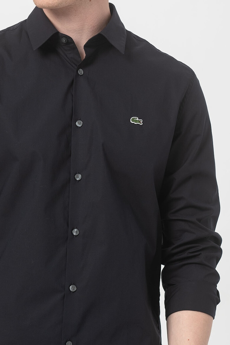 Lacoste Camasa slim fit cu logo brodat pe piept - Pled.ro