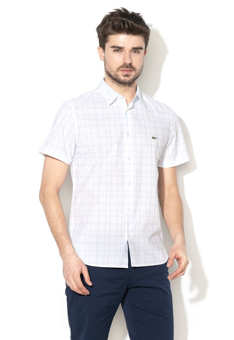 Lacoste Camasa slim fit cu maneci scurte - Pled.ro