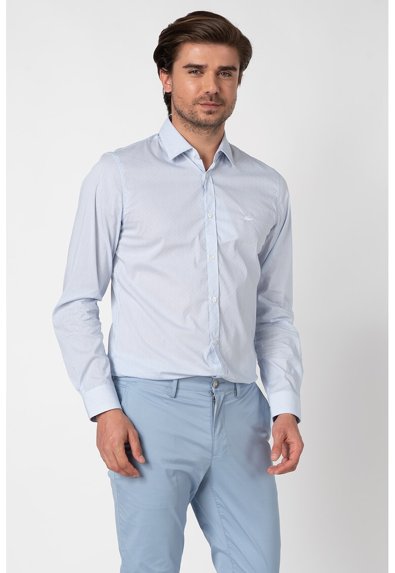 Lacoste Camasa slim fit cu model in dungi - Pled.ro