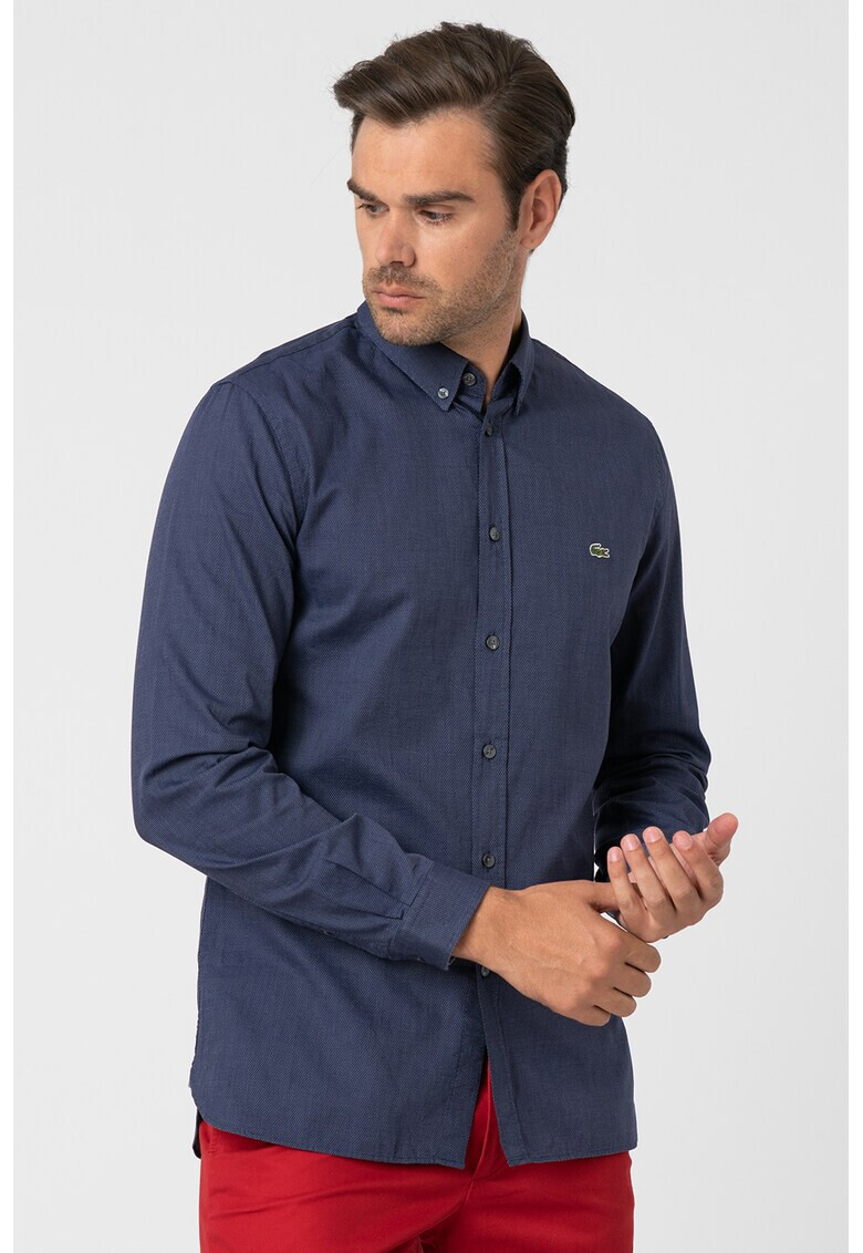 Lacoste Camasa slim fit de bumbac - Pled.ro